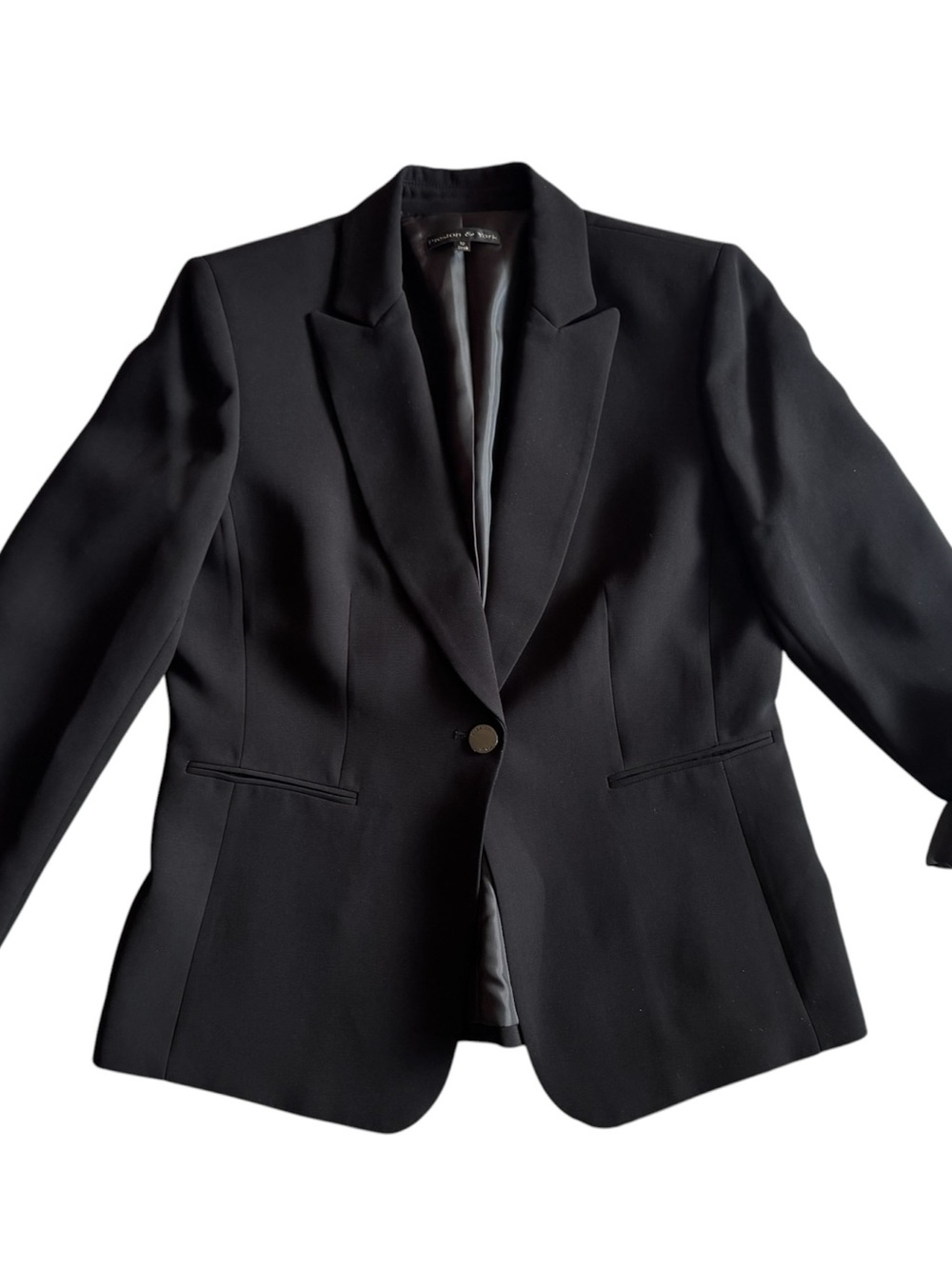 Preston & York Black Tailored Women's Blazer